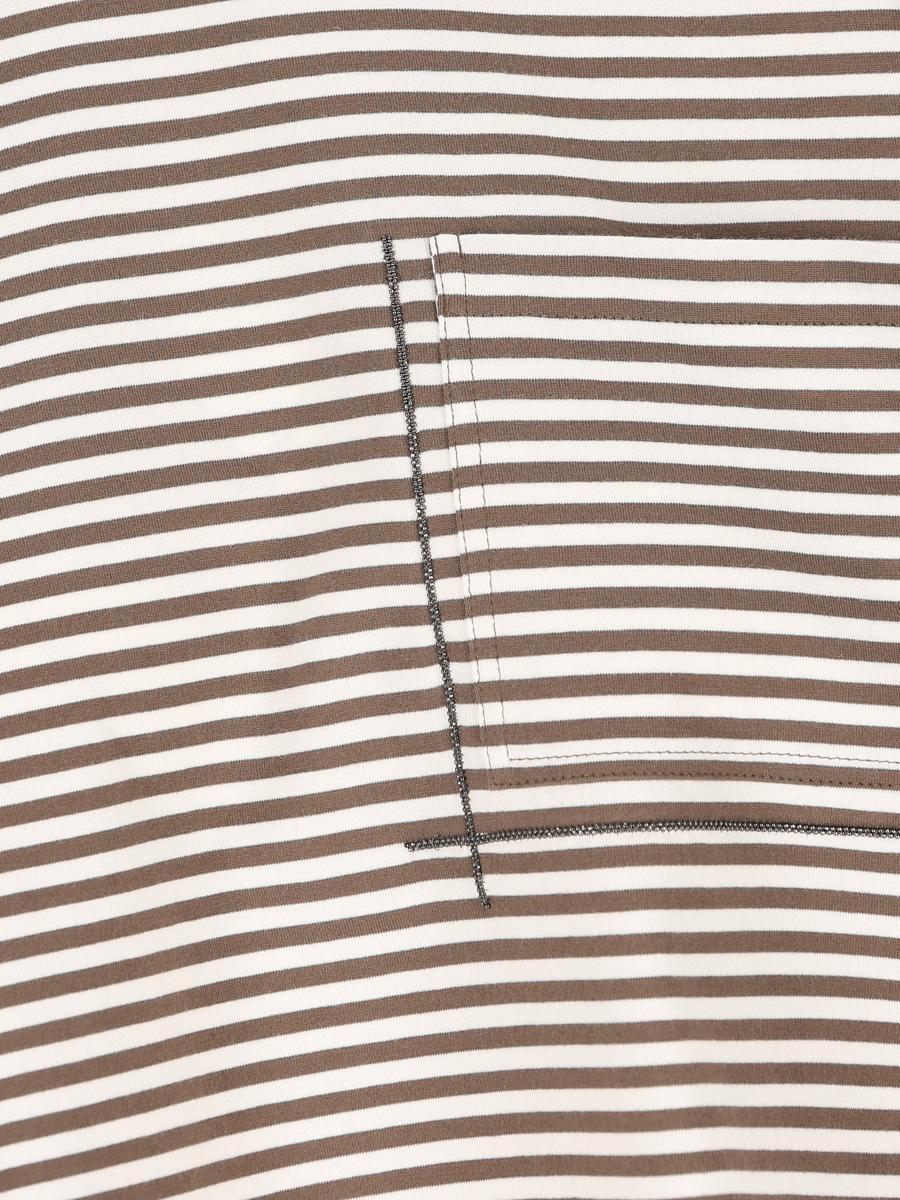 Brunello Cucinelli Item O-neck Short-sleeved T-shirt In Multicolor