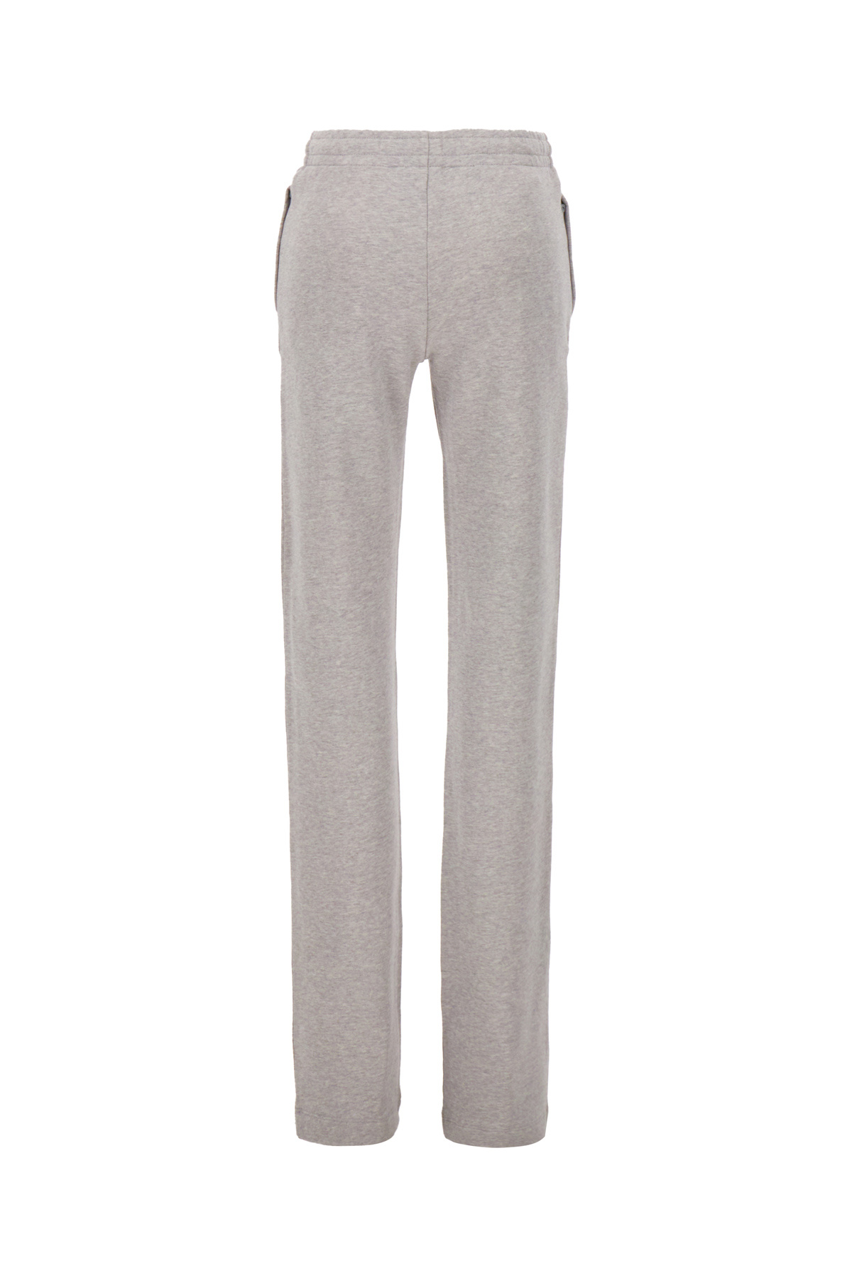Moschino Grey Cotton Joggers With Teddy Bear Print In Gray