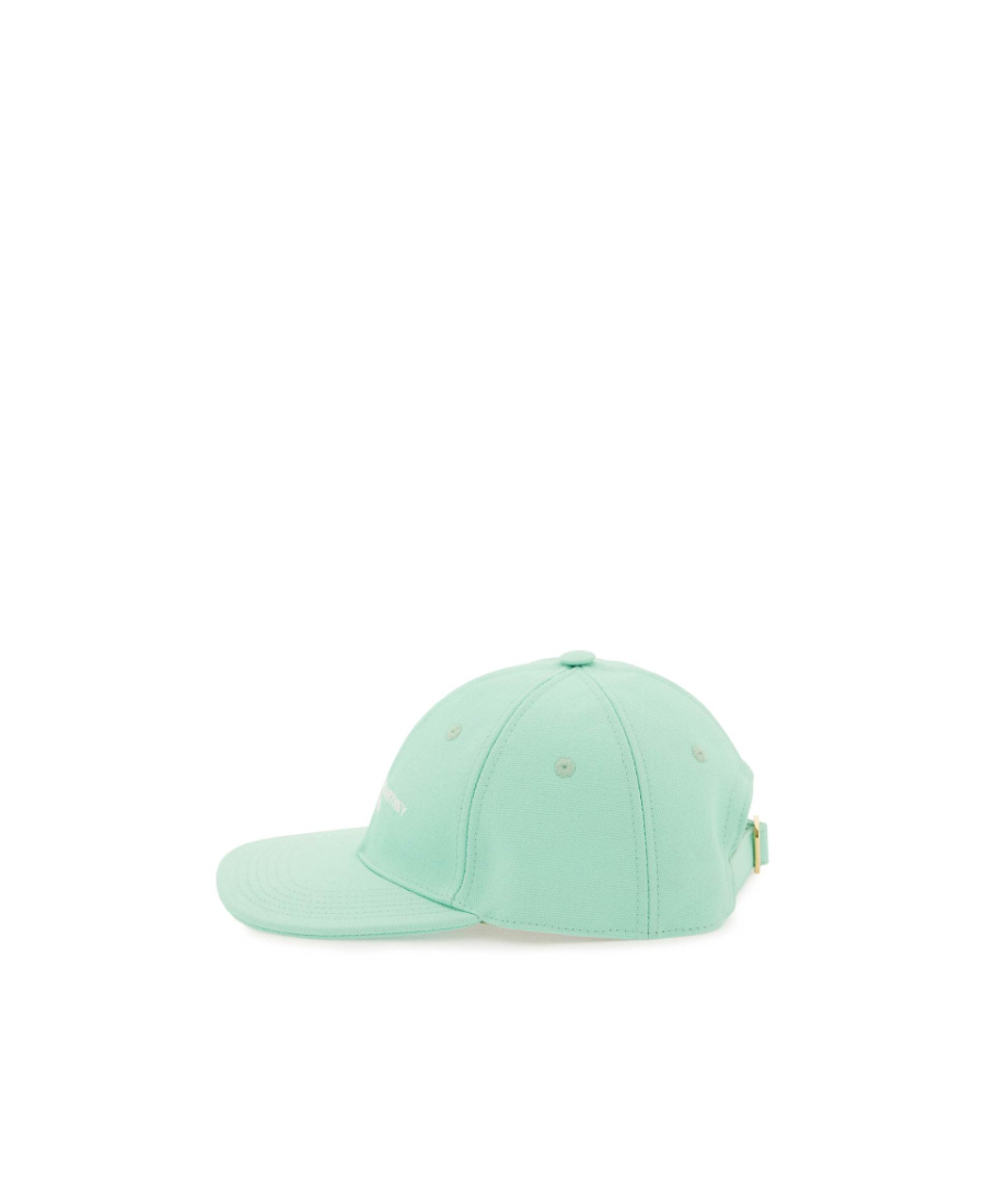 Stella Mccartney Baseball Cap With Embroidery In Green