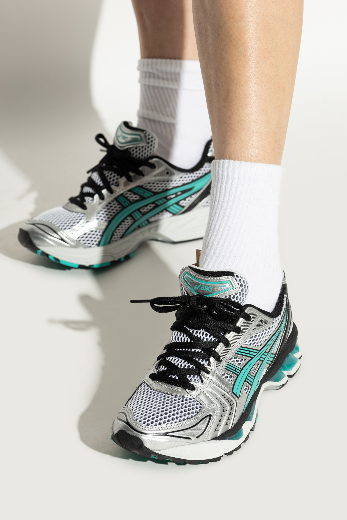 Asics Gel-kayano 14 Sneakers Mesh Breathable In Multicolor
