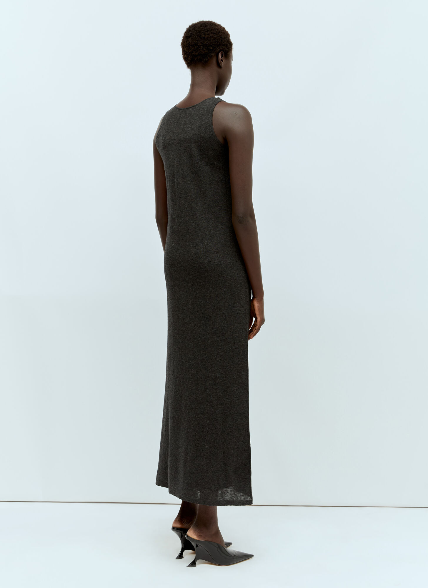 The Row Farissa Sleeveless Long Dress In Black