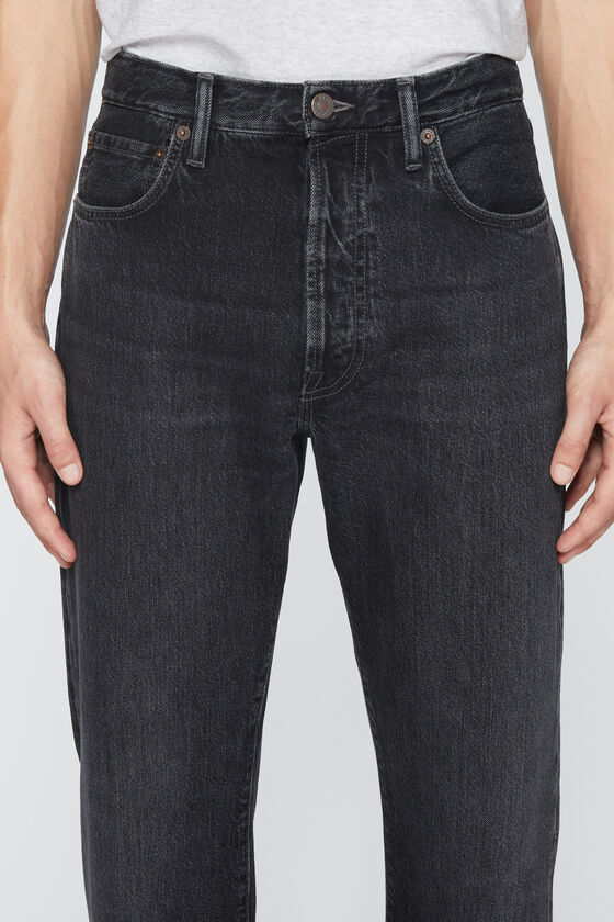 Acne Studios Jeans In Regulärer Passform – 1996 In Black