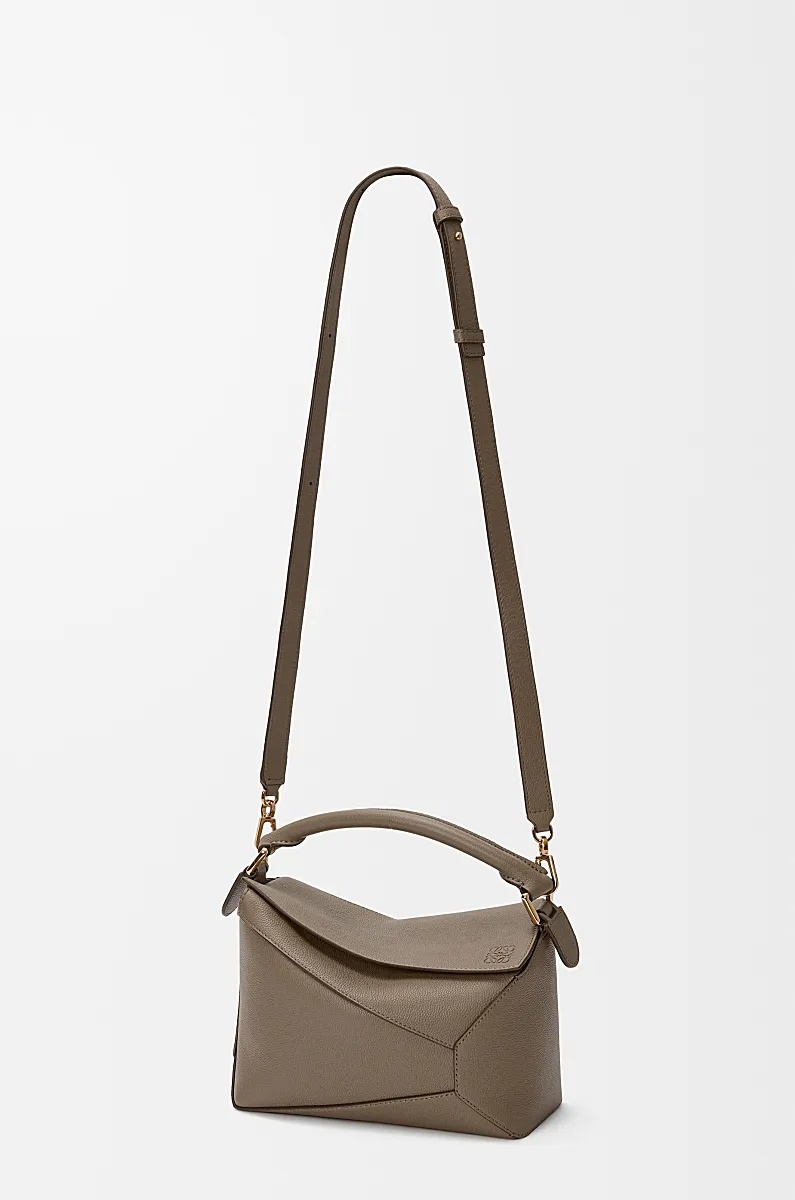 Loewe Small Puzzle Bag In Soft Grained Calfskin