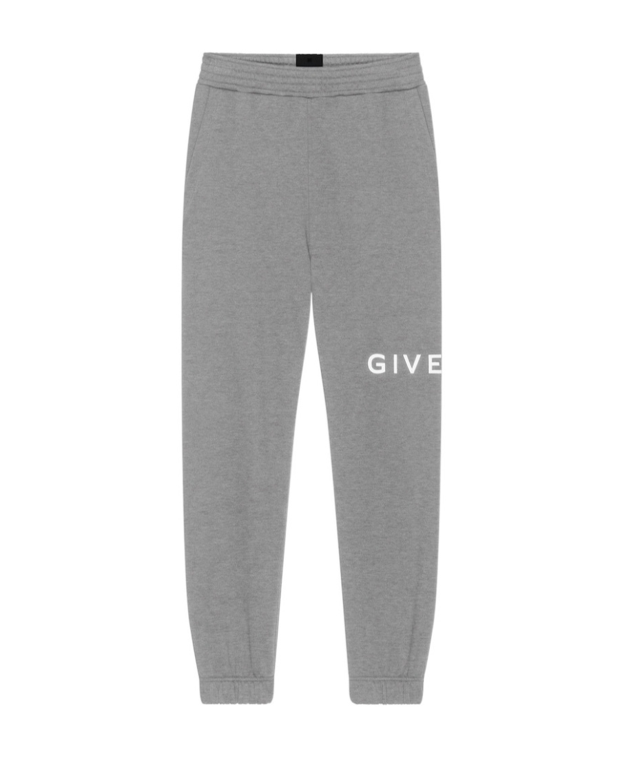 Givenchy Logo Sweatpants In Gray