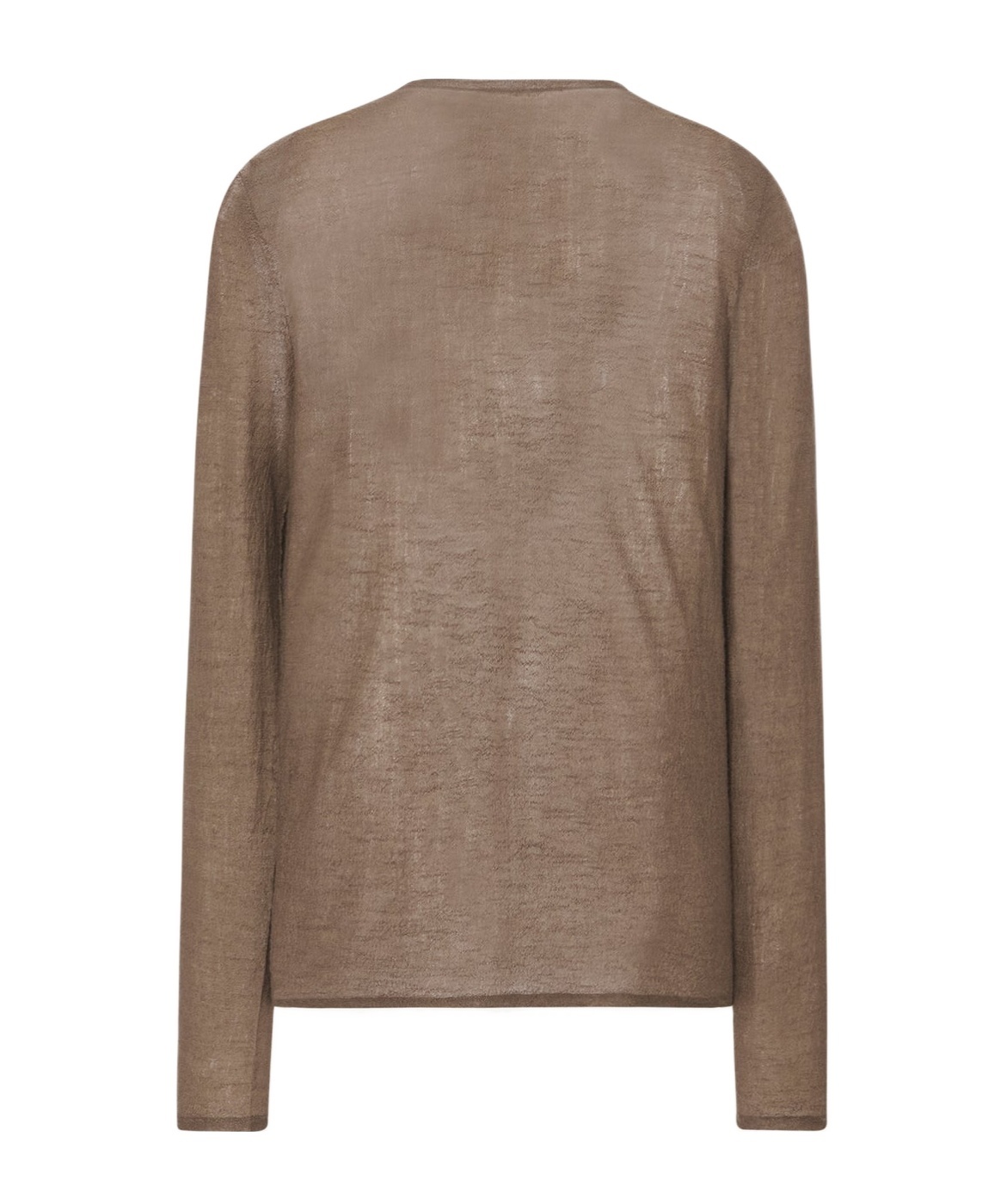 The Row Kasem Cashmere Cardigan In Brown