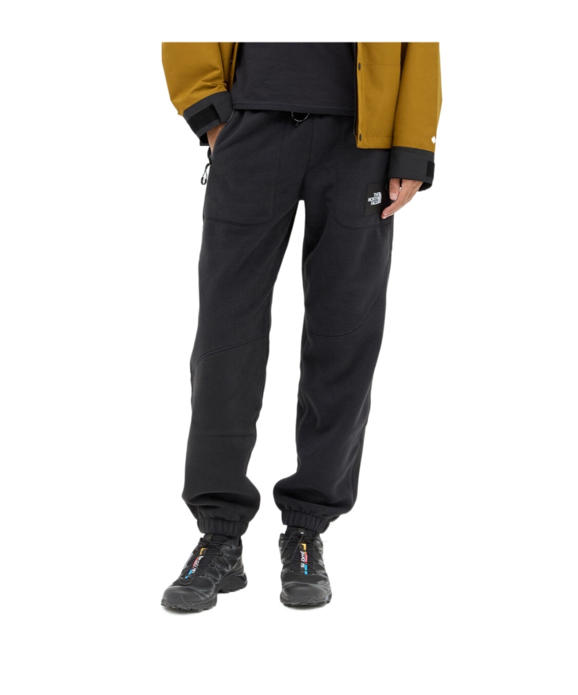 THE NORTH FACE LOGO-EMBROIDERED TRACK PANTS 