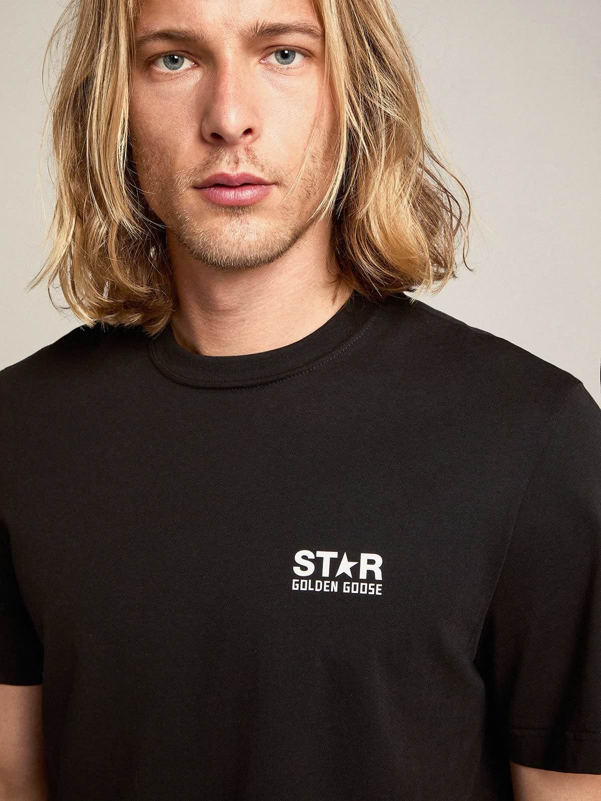 Golden Goose Classic Black T-shirt In Black
