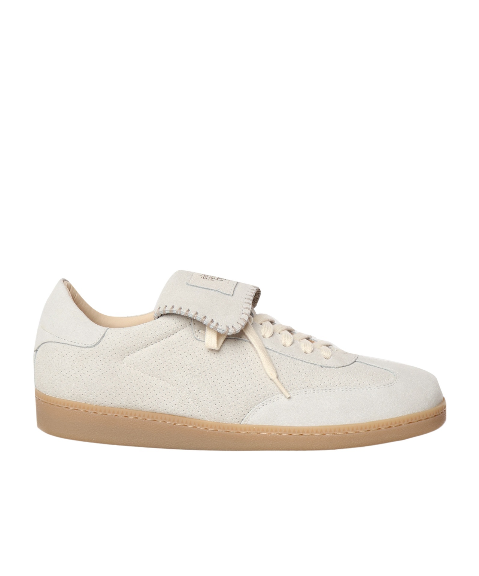 Eleventy Lace-up Sneakers In White