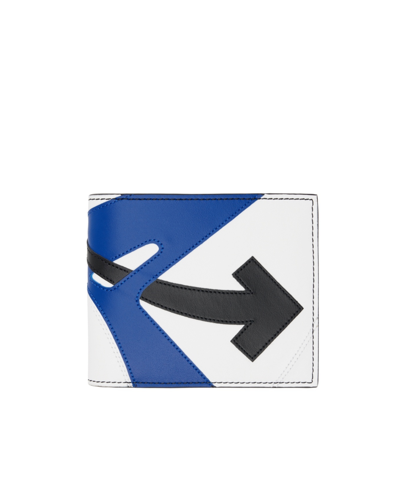 Off-white Bifold Wallet In Blue