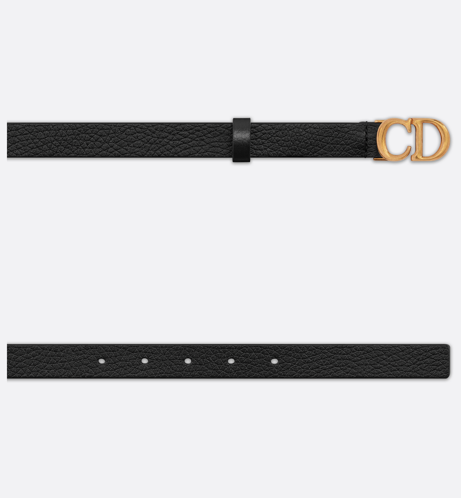 Dior Adjustable Reversible Signature Belt In Brown