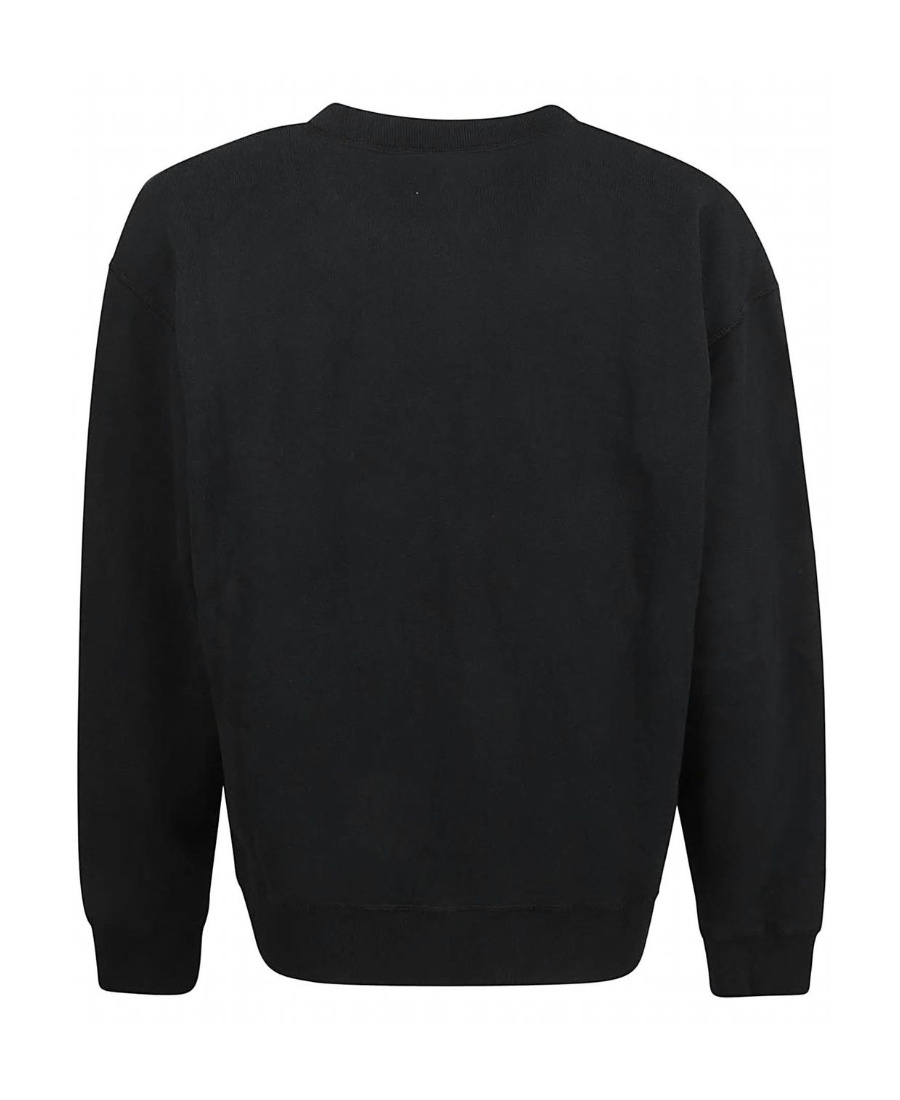 Dsquared2 Logo Printed Crewneck Sweatshirt In Black