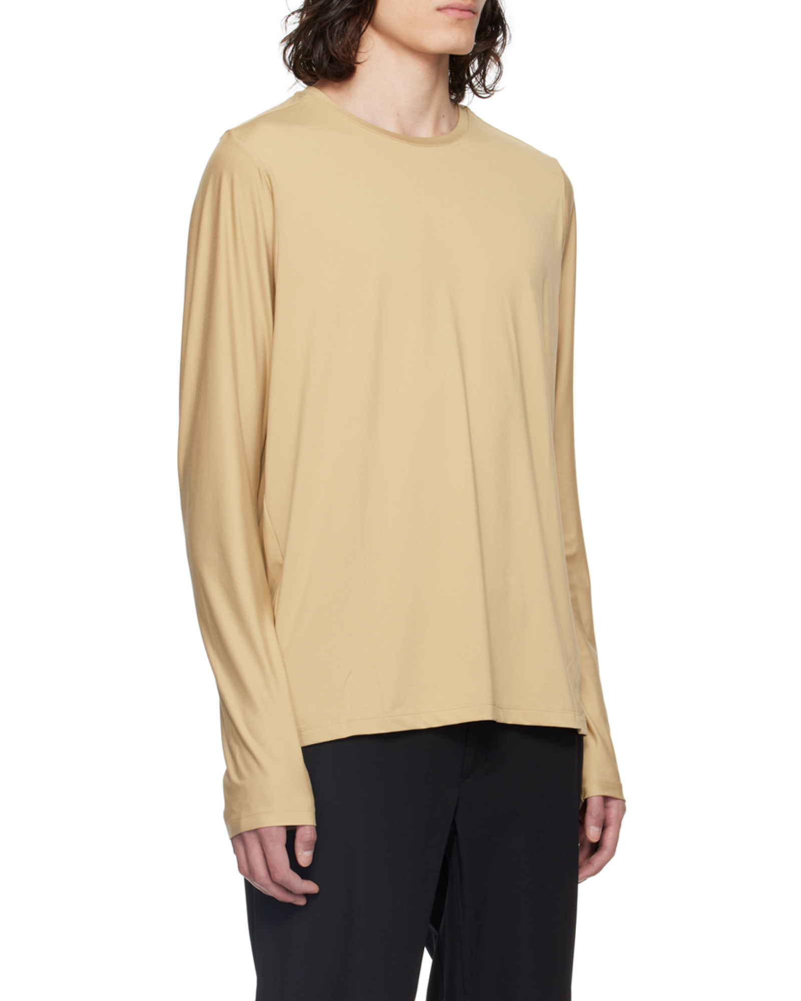 The North Face Long-sleeved T-shirt In Neutral