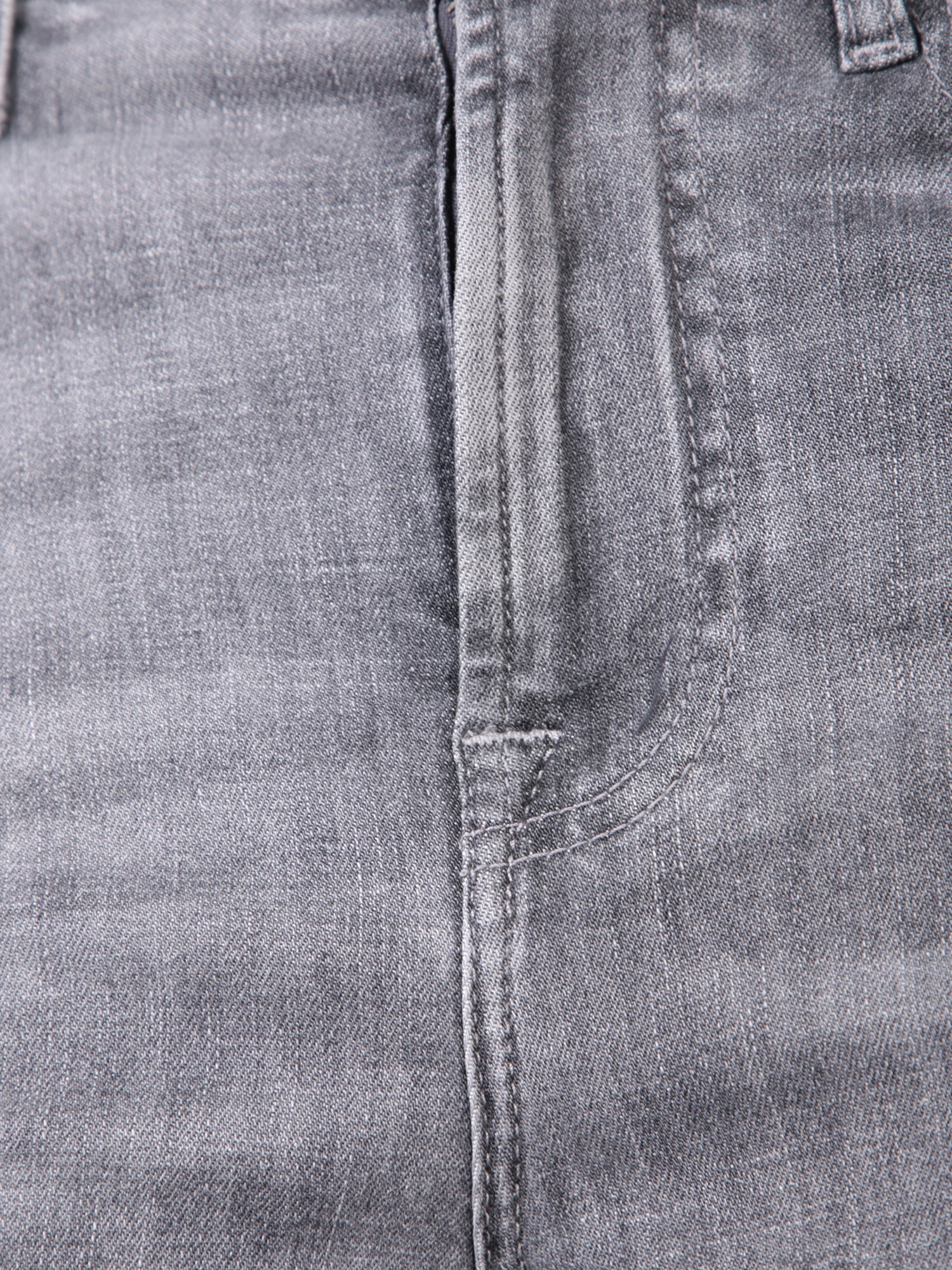 7 For All Mankind Grey Jeans In Gray
