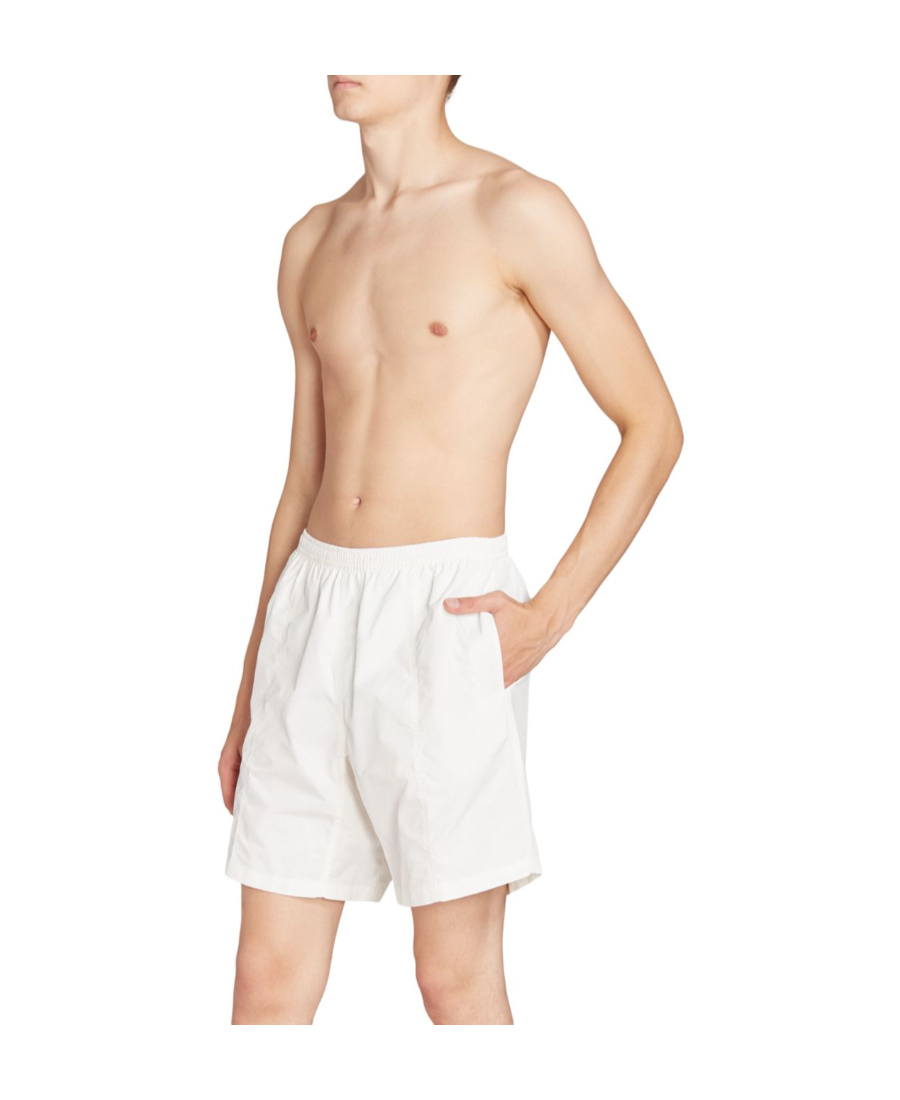 Ami Alexandre Mattiussi Ami De C?ur Swim Shorts In White