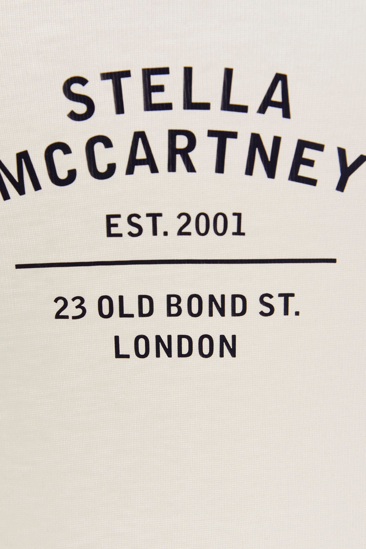 Stella Mccartney Logo-print Racerback Top In White