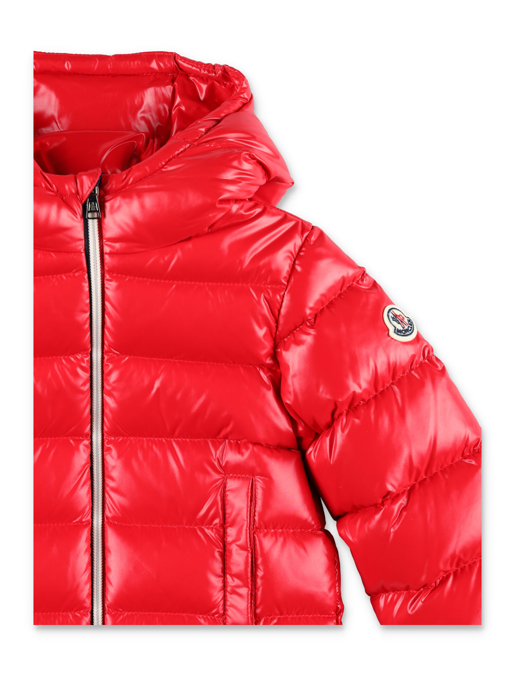 Moncler New Aubert Down Jacket In Red