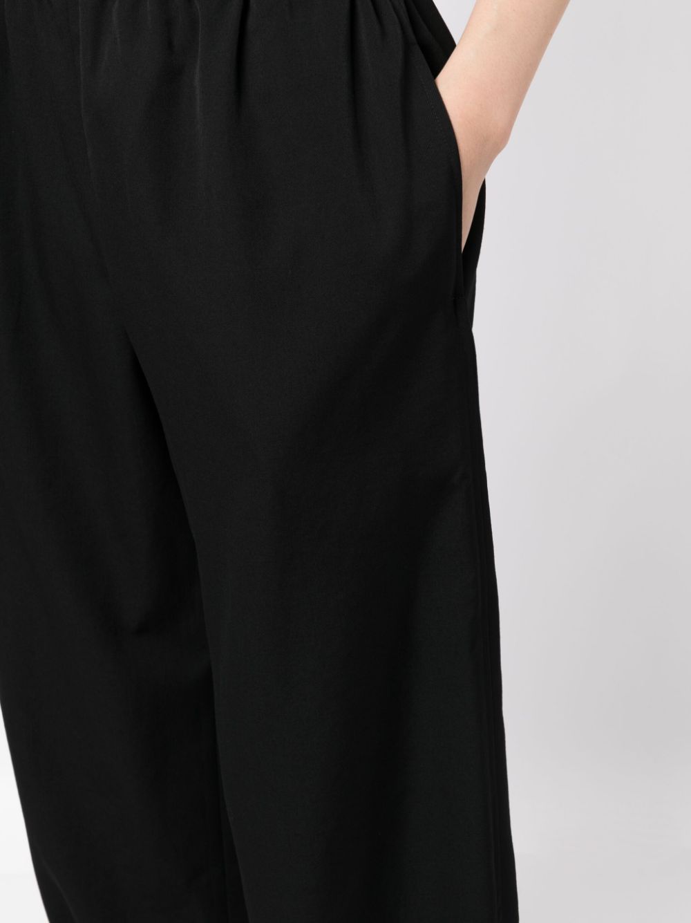 COMME DES GARÇONS ELASTIC WAIST CASUAL PANTS 
