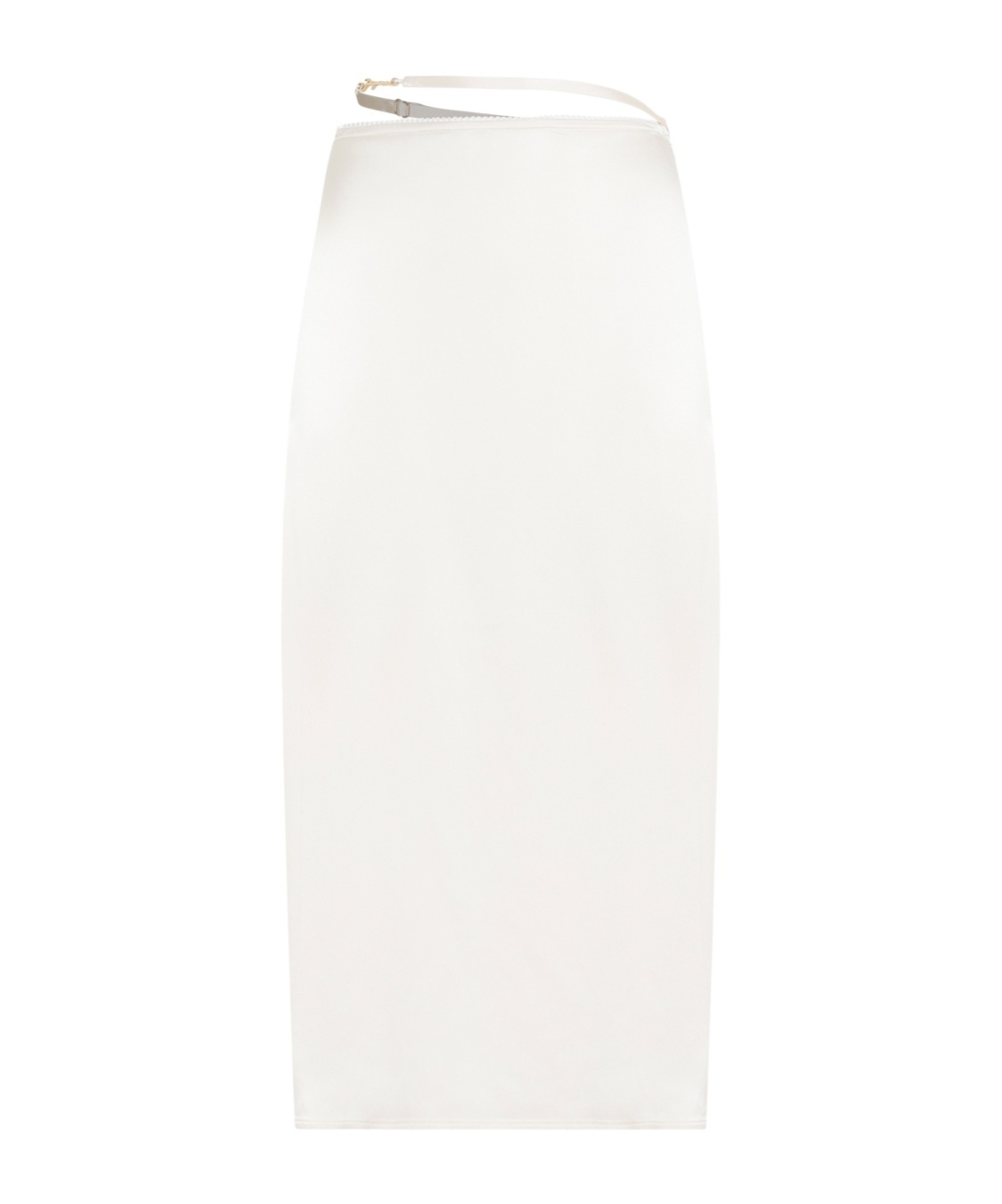Jacquemus A-shaped Skirt In White