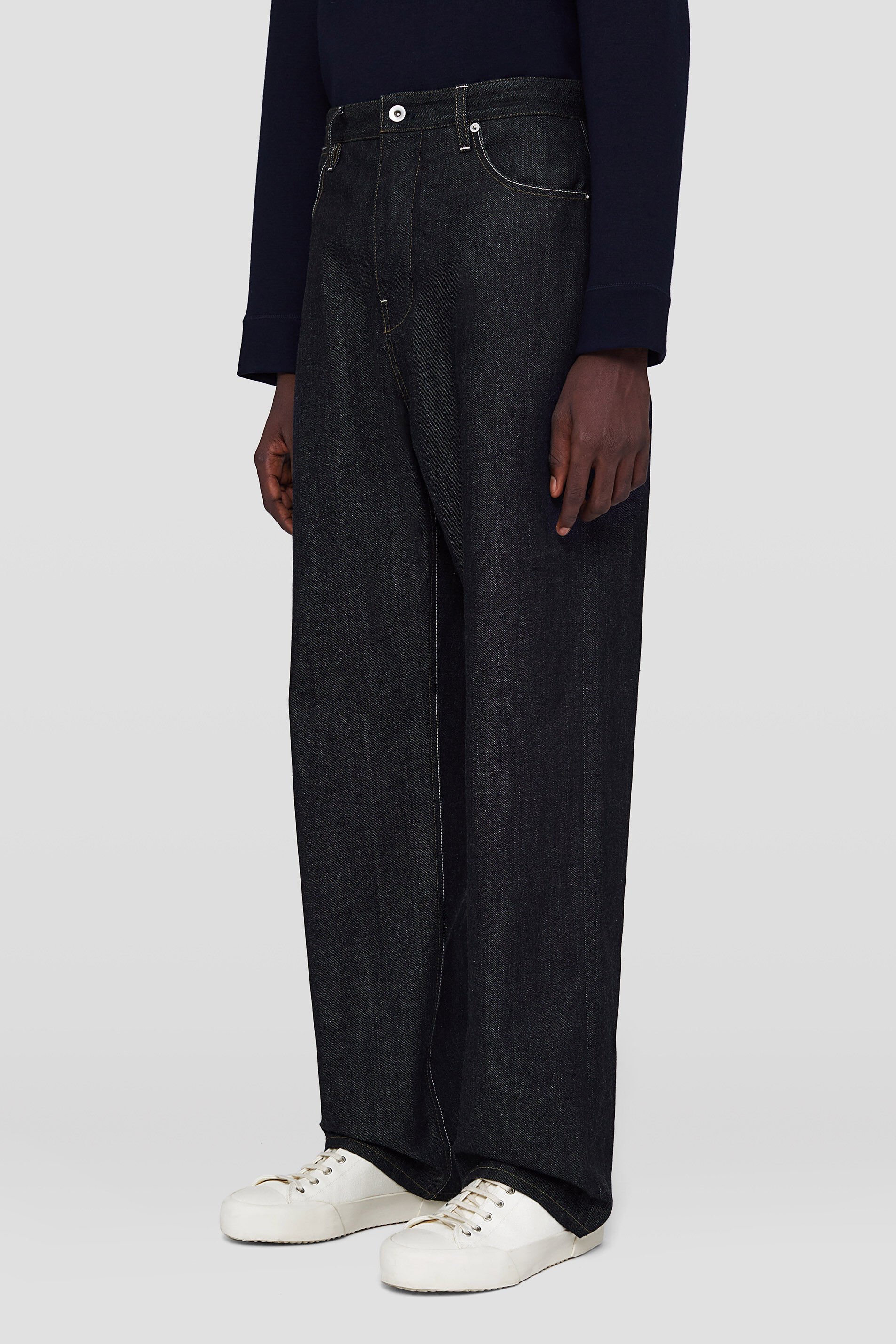 JIL SANDER JIL SANDER MID-RISE STRAIGHT LEG JEANS