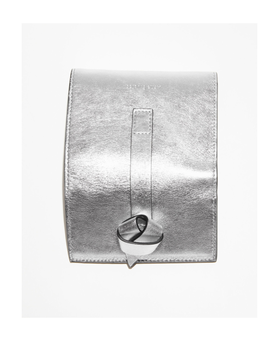 Acne Studios Musubi Folding Wallet In Gray