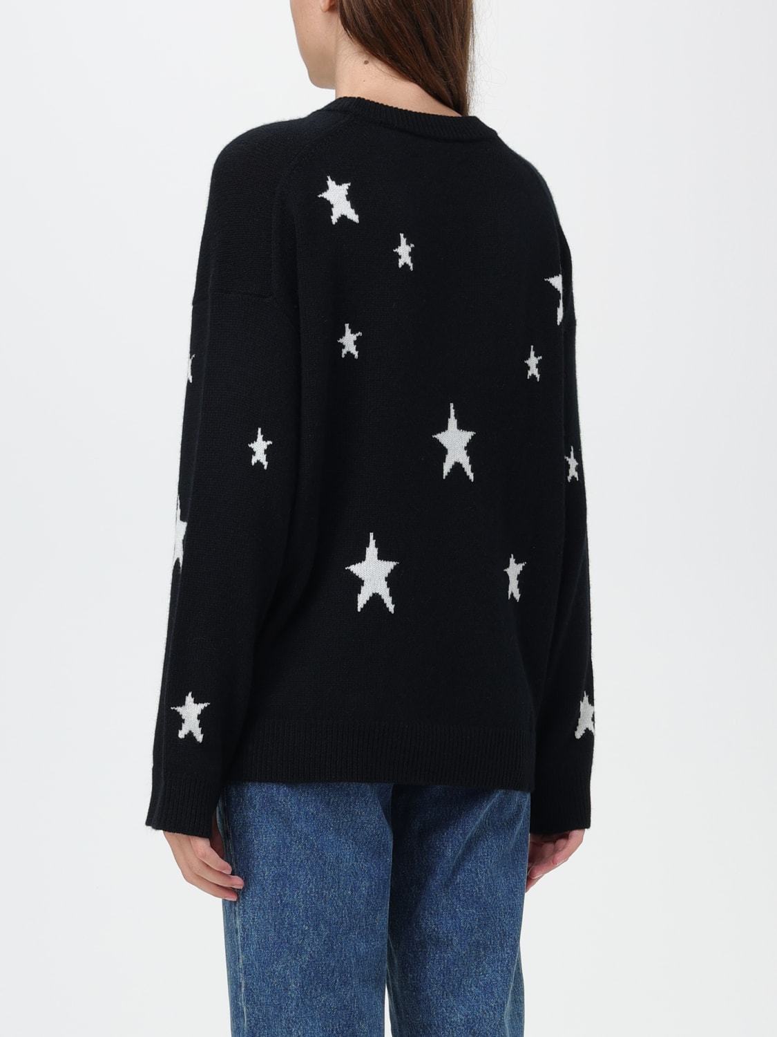 Zadig & Voltaire Long-sleeved Sweater In Black