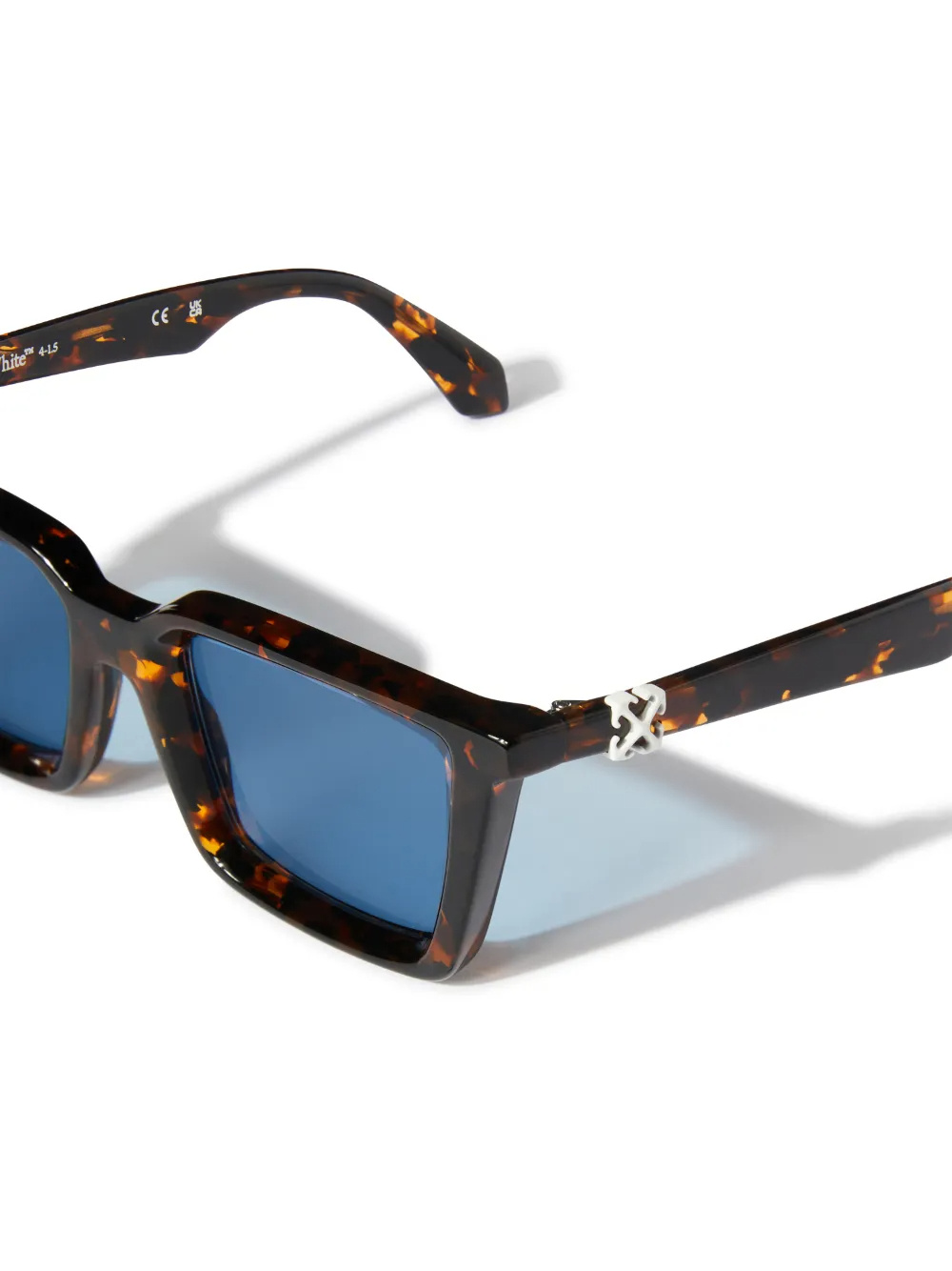 Off-white Square Frame Sunglasses In Black