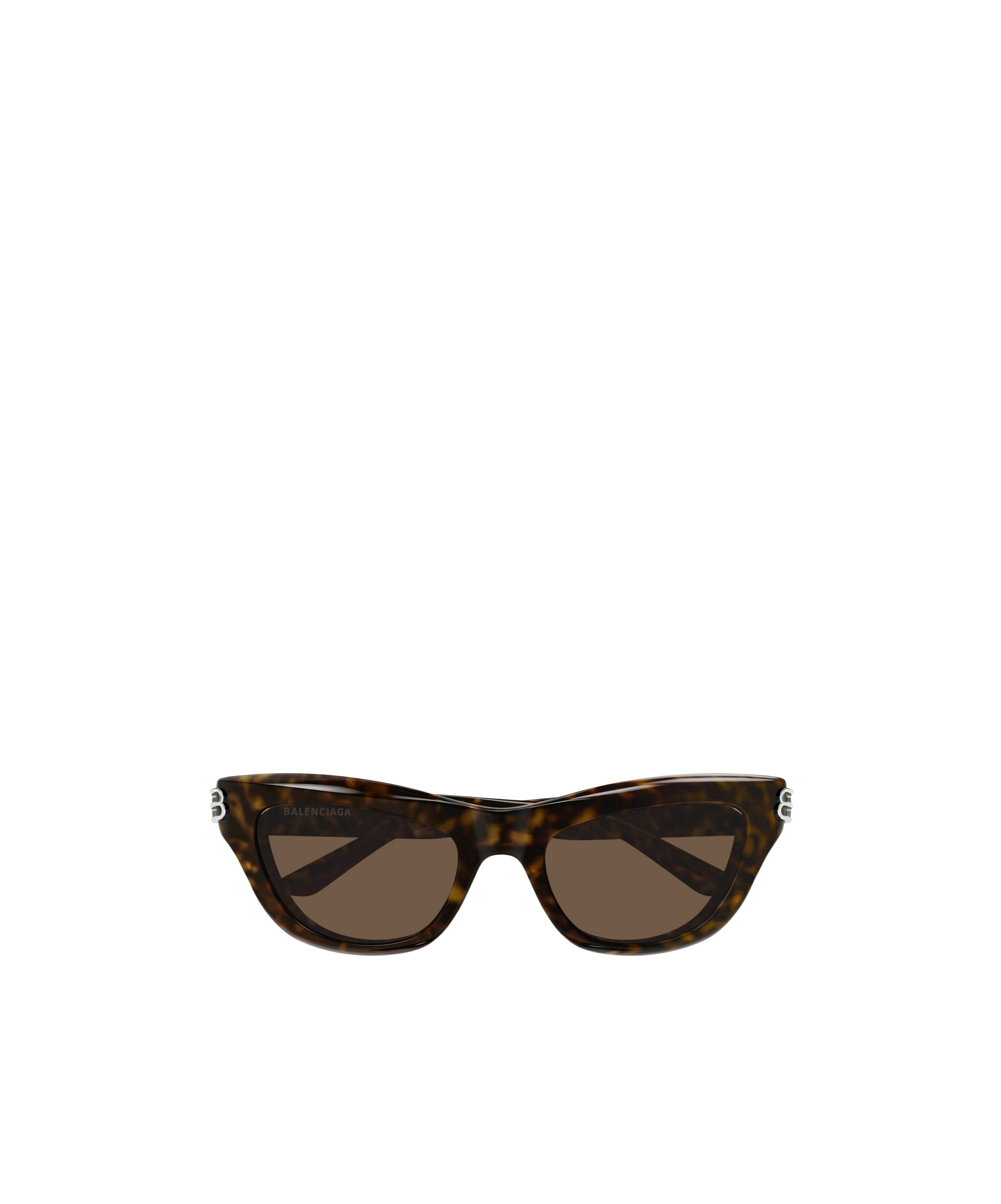 Balenciaga Bb0430s Linea Everyday 002 Havana Brown Sunglasses In Brown