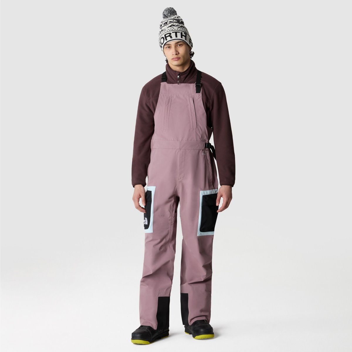 The North Face Logo Strap Jumpsuit In Brown