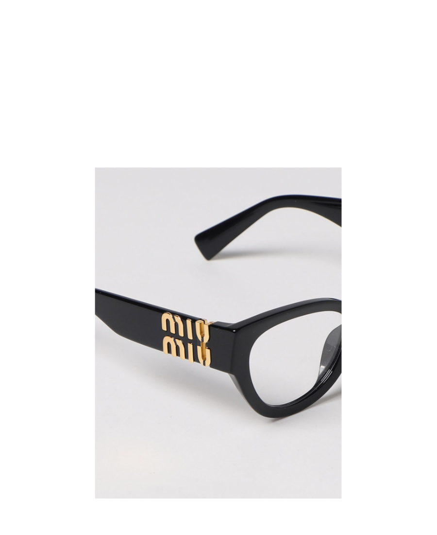 Miu Miu Geometrically Framed Flat Mirror In White