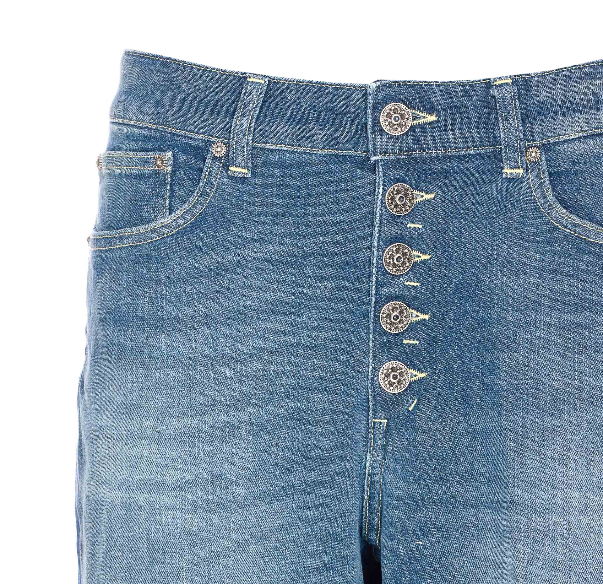 Dondup Casual Trousers Featuring Multiple Pockets In Blue