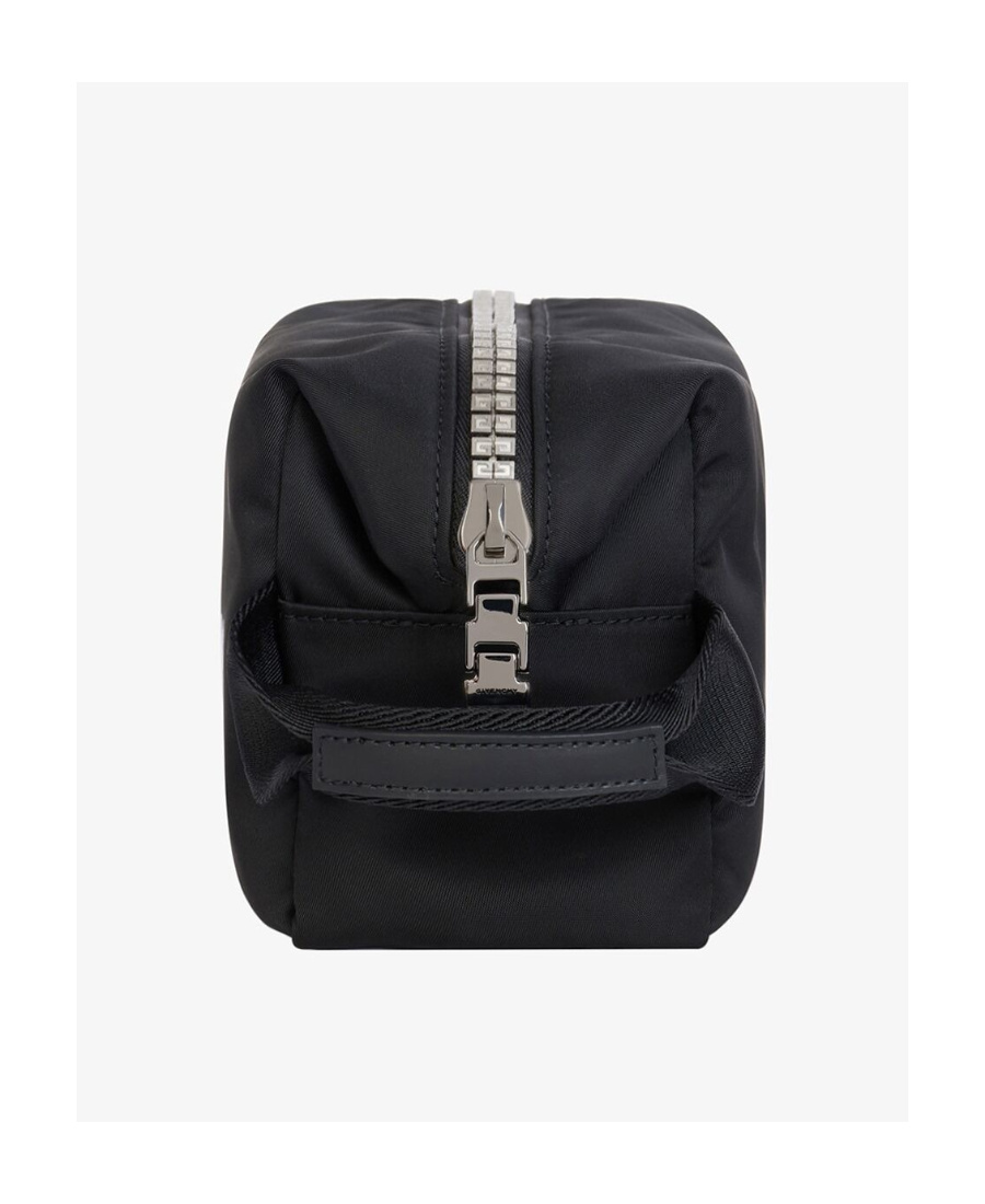 Givenchy Logo-print Zipped Wash Bags In Black