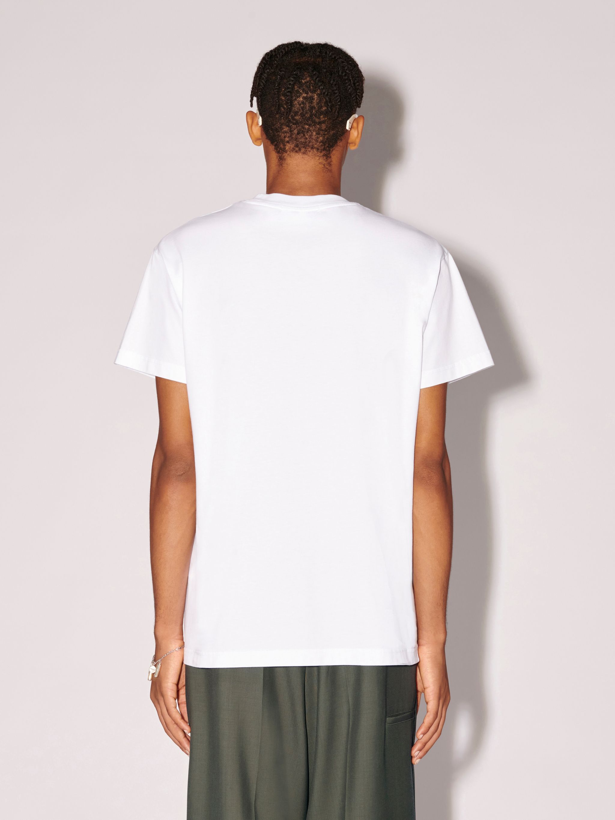 Ambush Set Di T-shirt In Cotone Bianco Uomo In White
