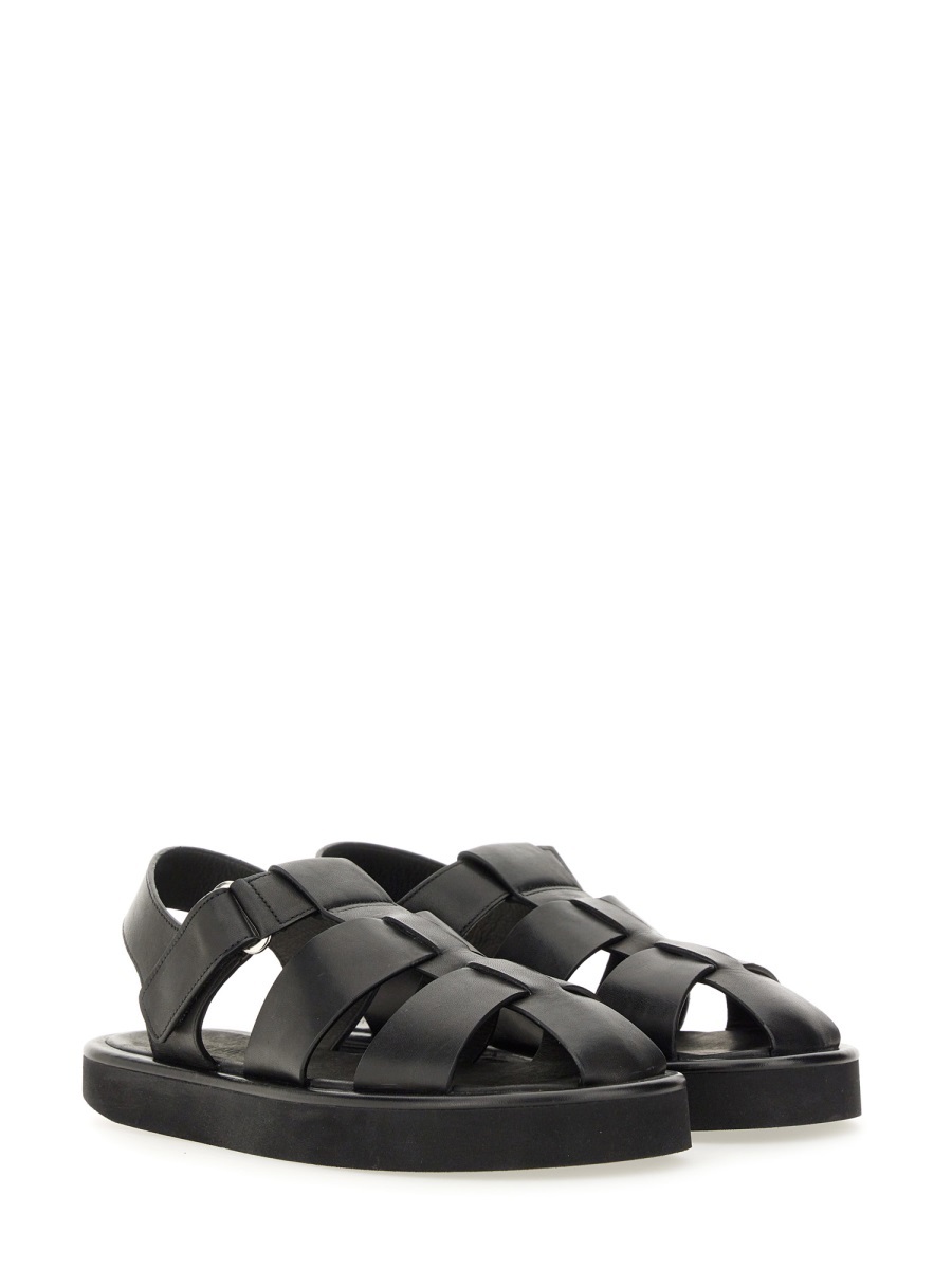 Studio Nicholson Cassius Strappy Sandals In Black