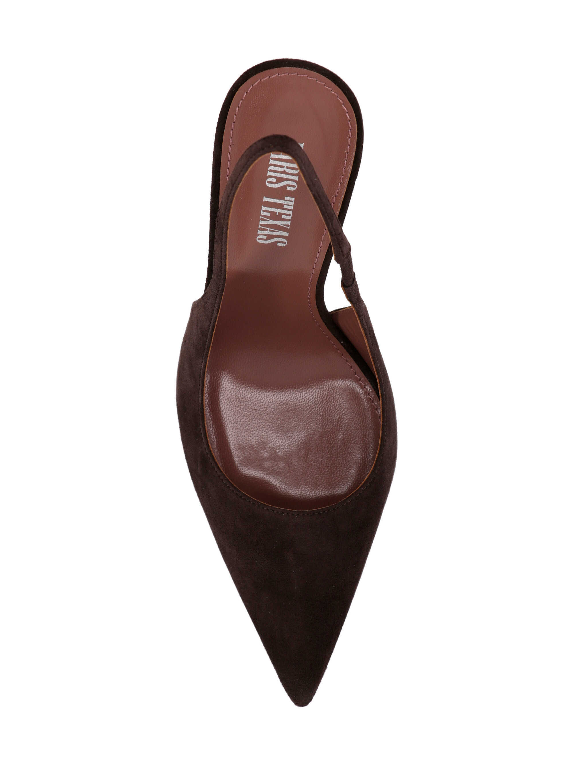 Paris Texas Pointed High Heel Sandals In Black