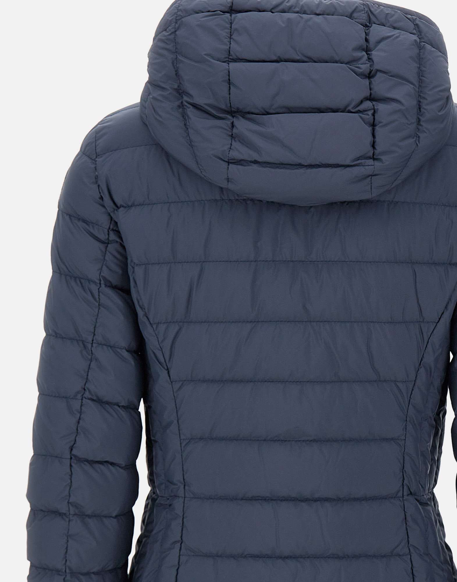 Parajumpers Long-sleeved Hooded Down Jacket In Blue