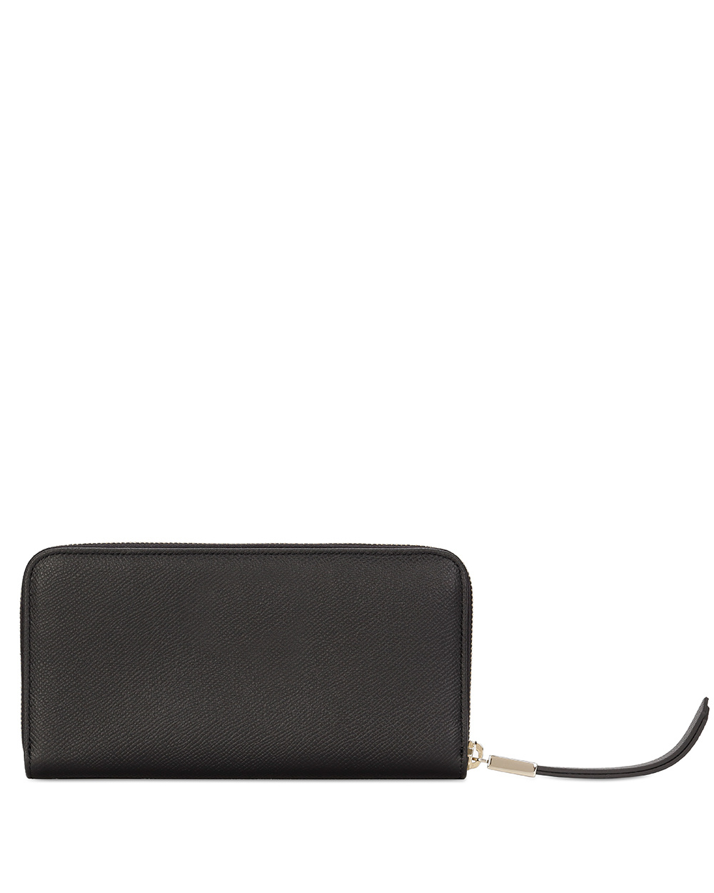 Tod's Logo Buckle Wallet In Black