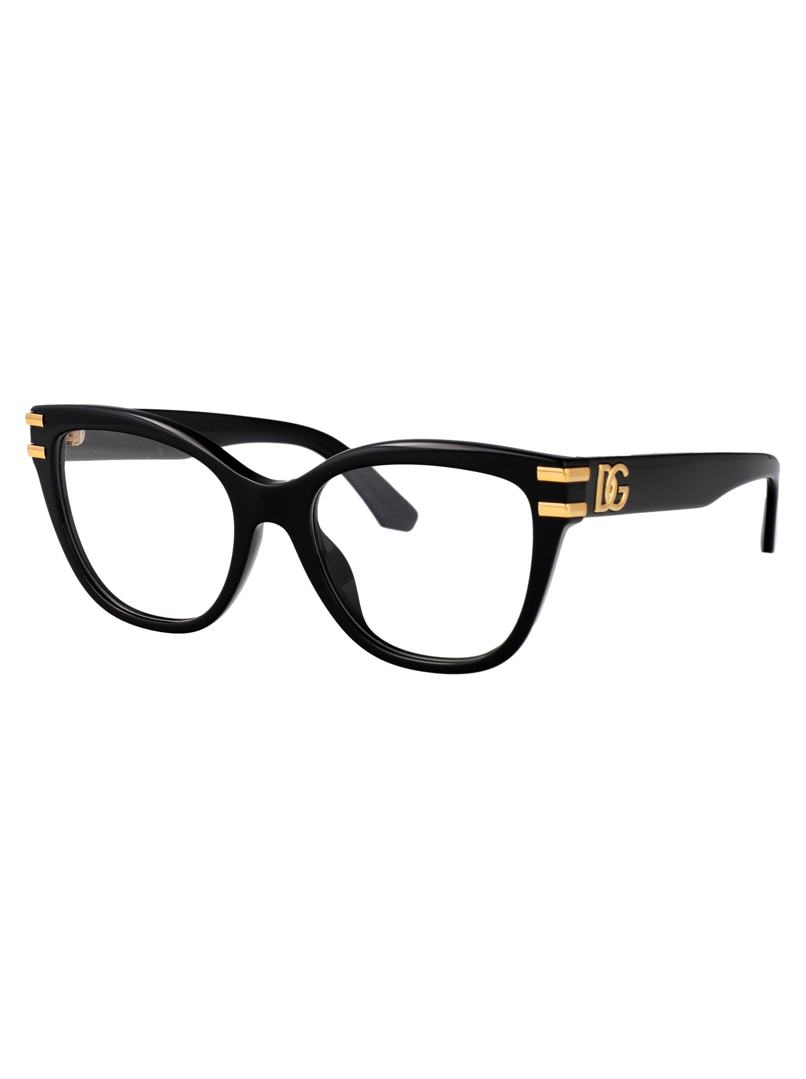Dolce & Gabbana Full Frame Plain Mirror In Black