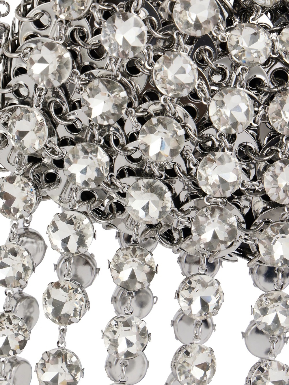 Rabanne 1969 Nano Bag In Gray