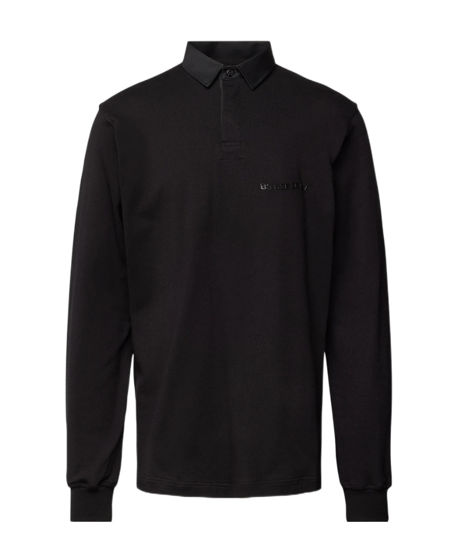 VTMNTS LOGO LONG-SLEEVED POLO SHIRT