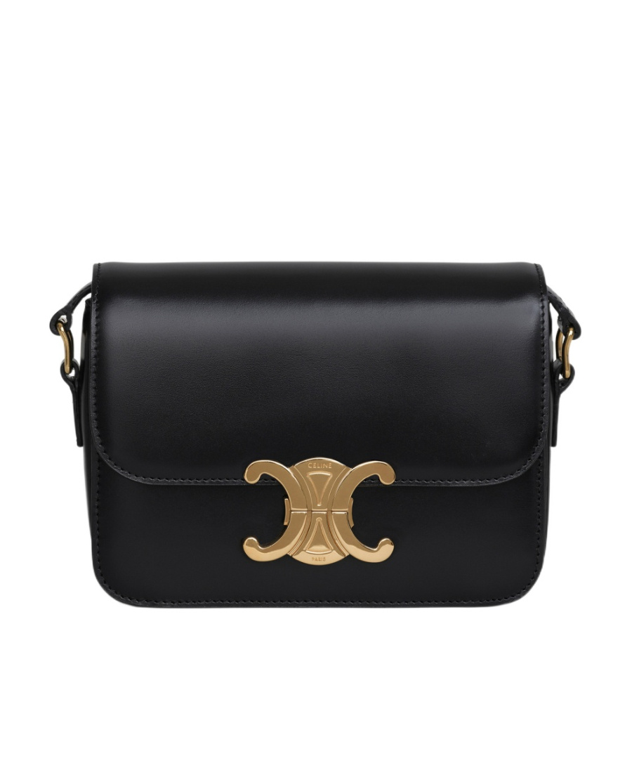 CELINE TEEN TRIOMPHE BAG IN SHINY CALFSKIN