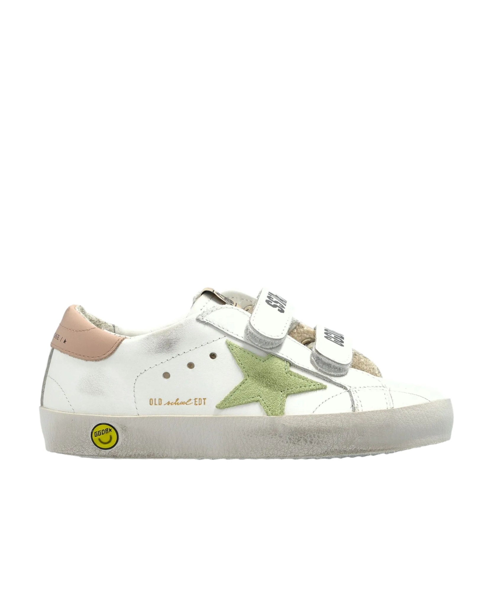 GOLDEN GOOSE GOLDEN GOOSE KIDS OLD SCHOOL TOUCH STRAP SNEAKERS