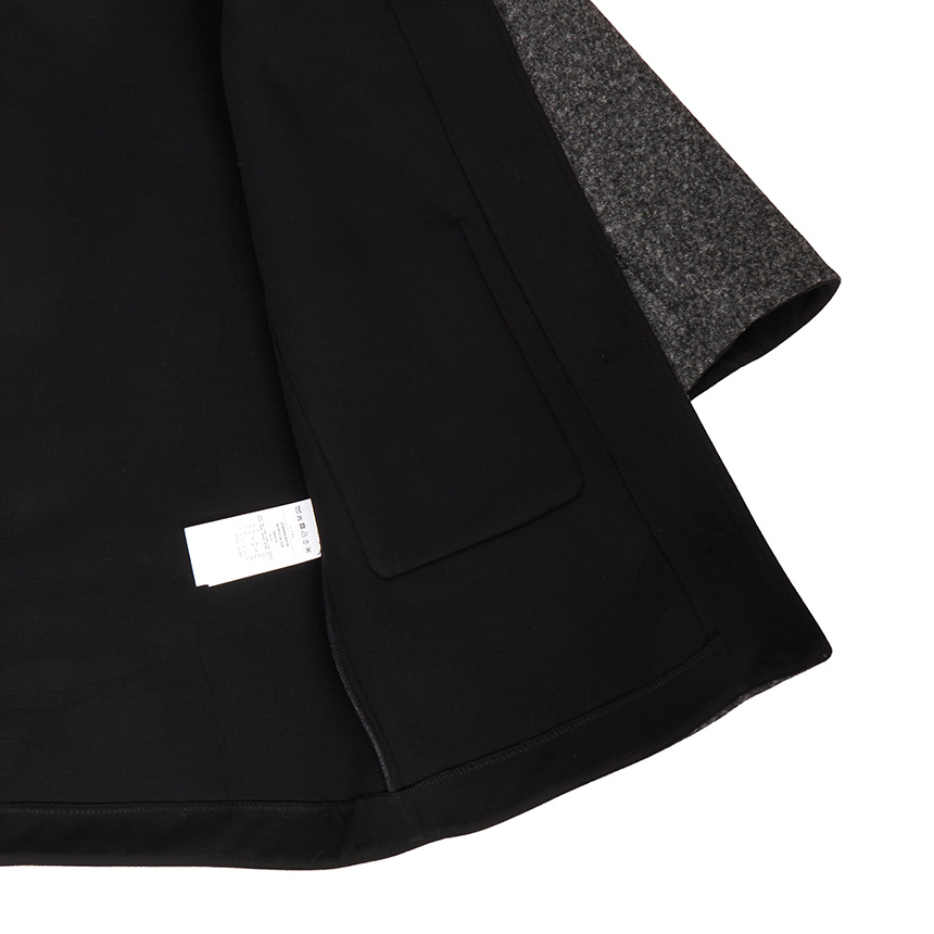 Max Mara Hooded Coat In Gray