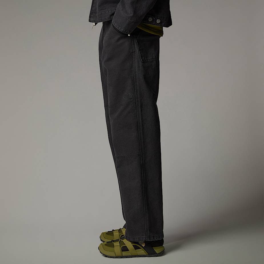The North Face Mens Cedar Canvas Work Trousers In Black