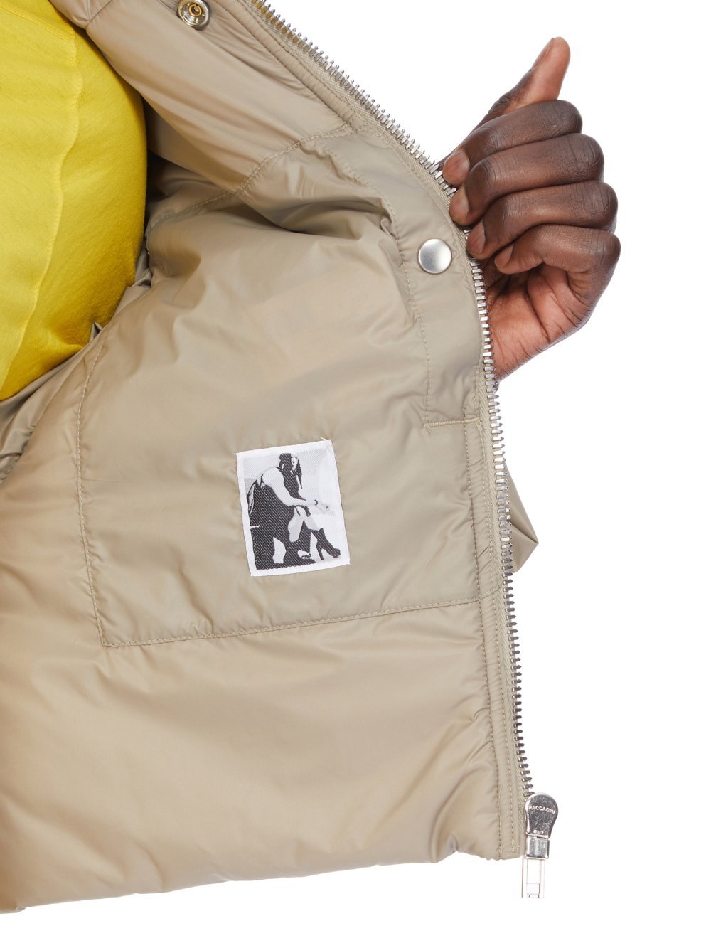 Rick Owens Drkshdw Long-sleeved Cotton Jacket In Neutral