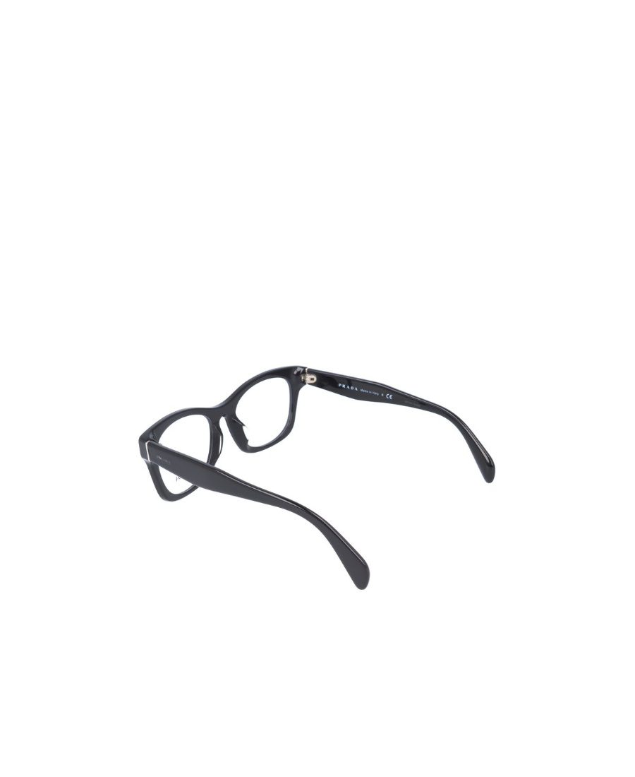 Prada Logo Flat Mirror In Black