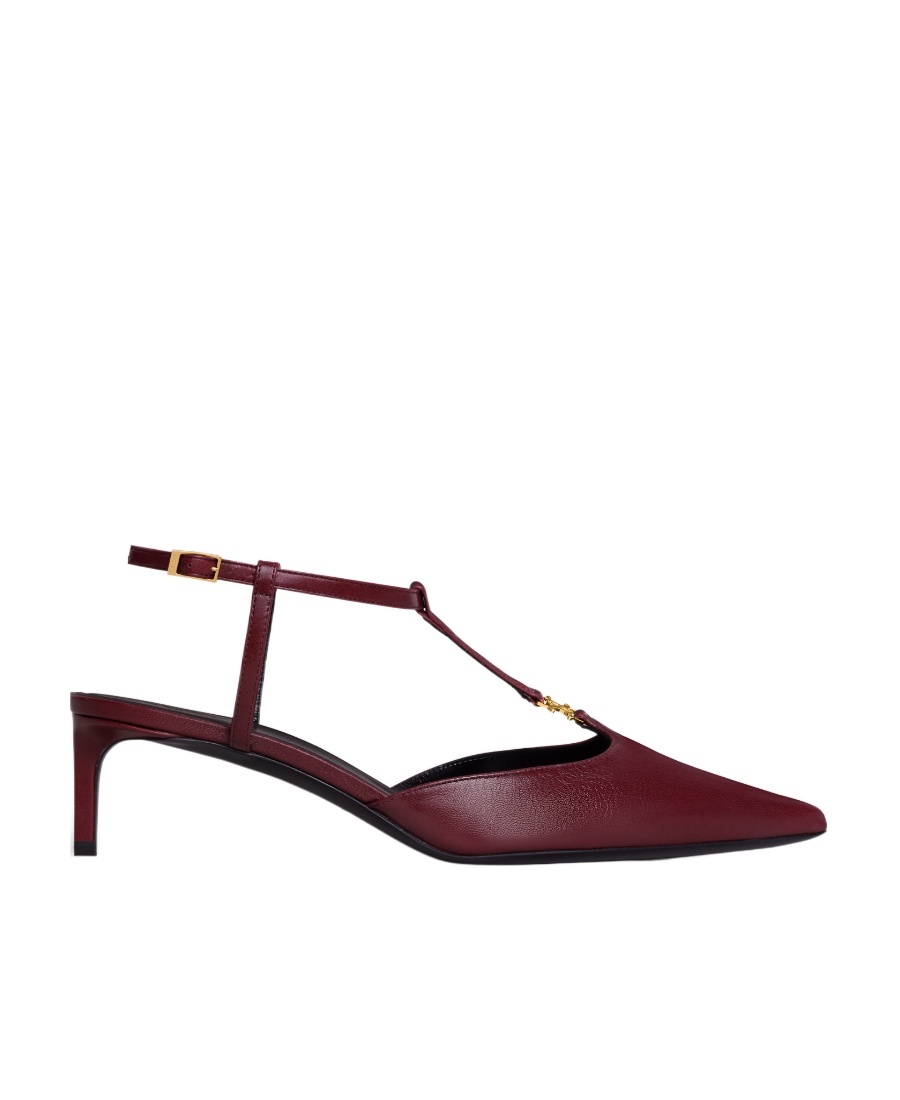 CELINE CELINE KITTEN T-BAR STRAP PUMP IN LAMBSKIN