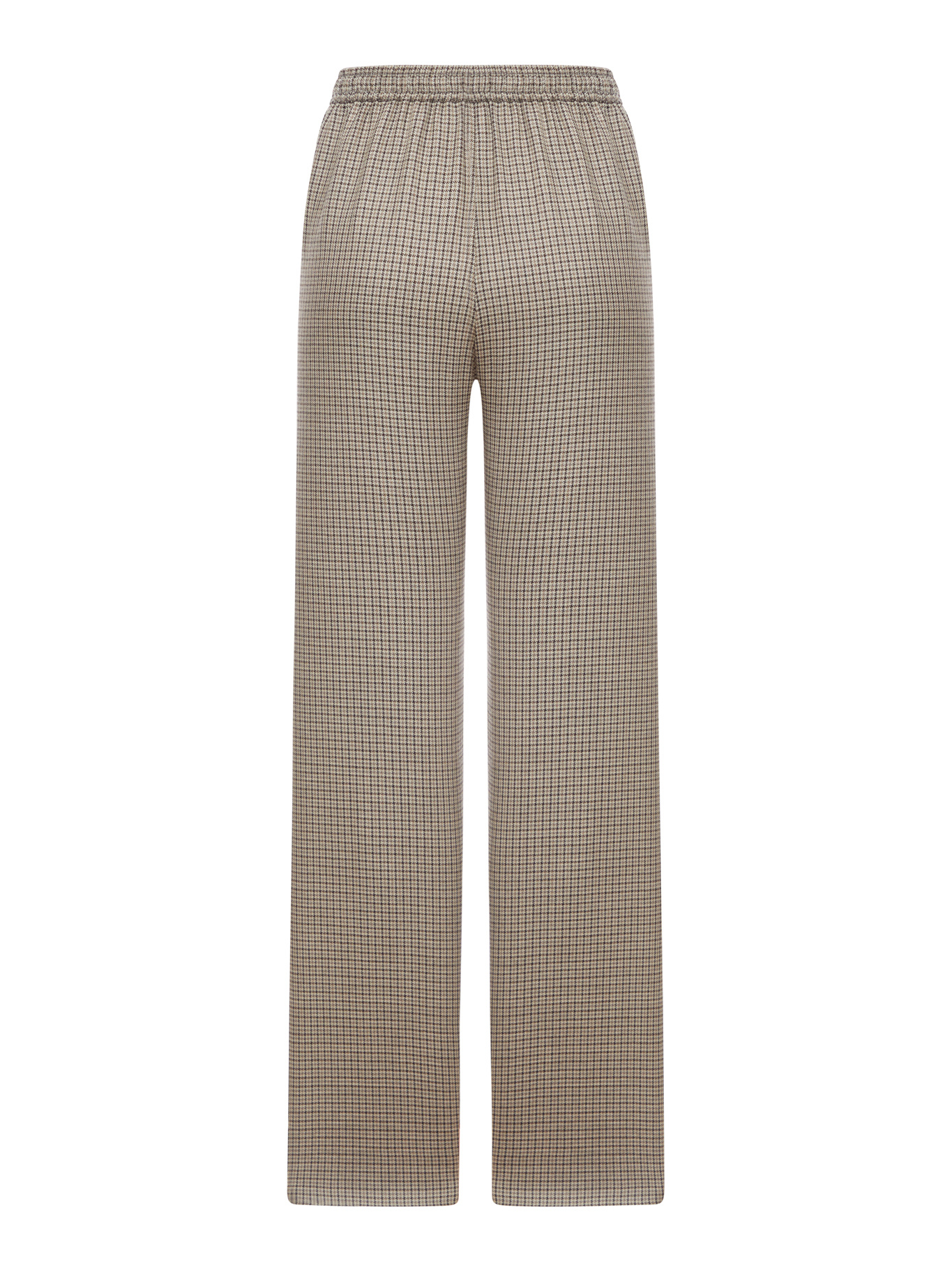 Celine Elastic Waist Casual Pants In Brown