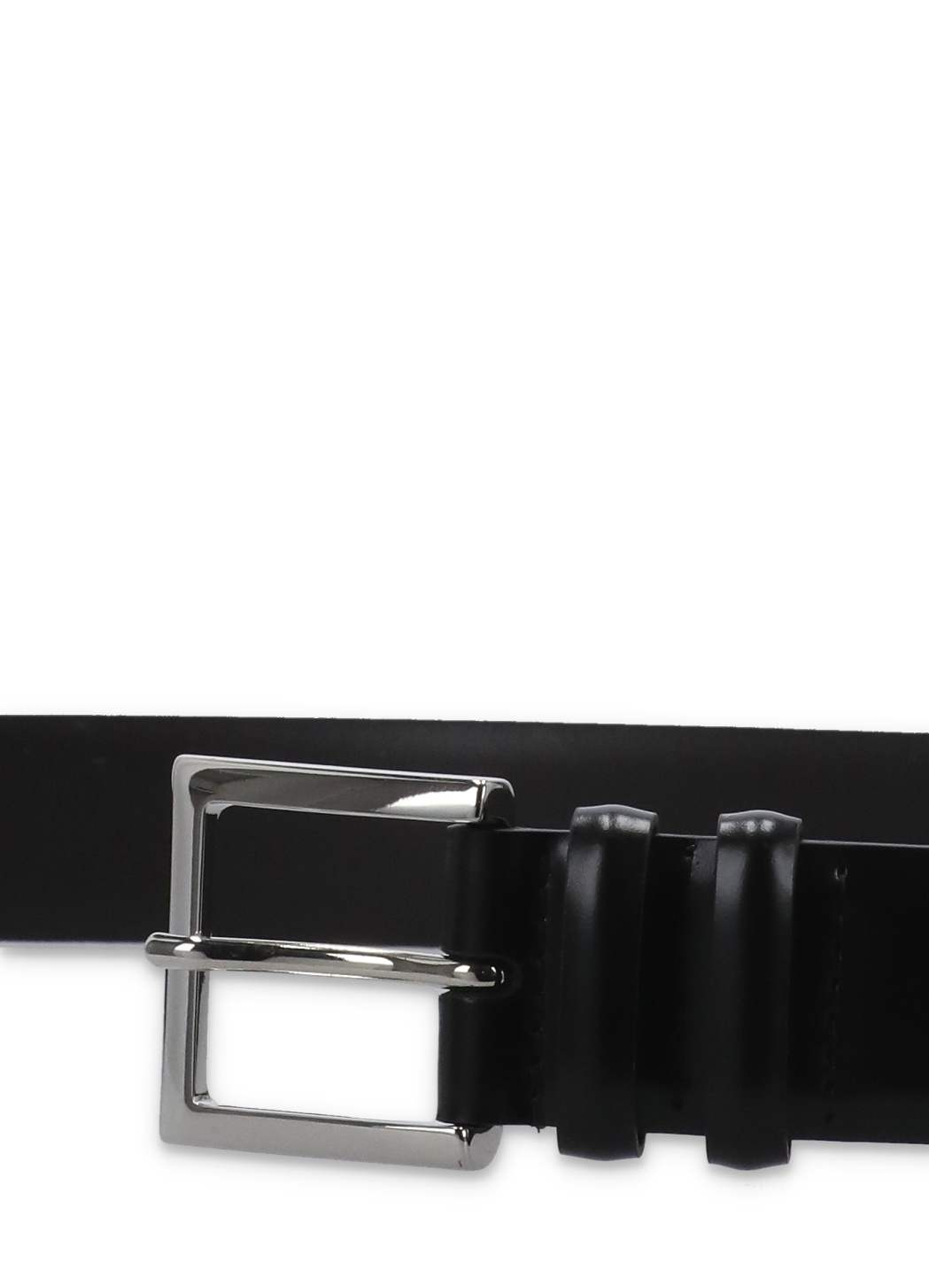 Orciani Buckle-fastening Leather Belt In Black
