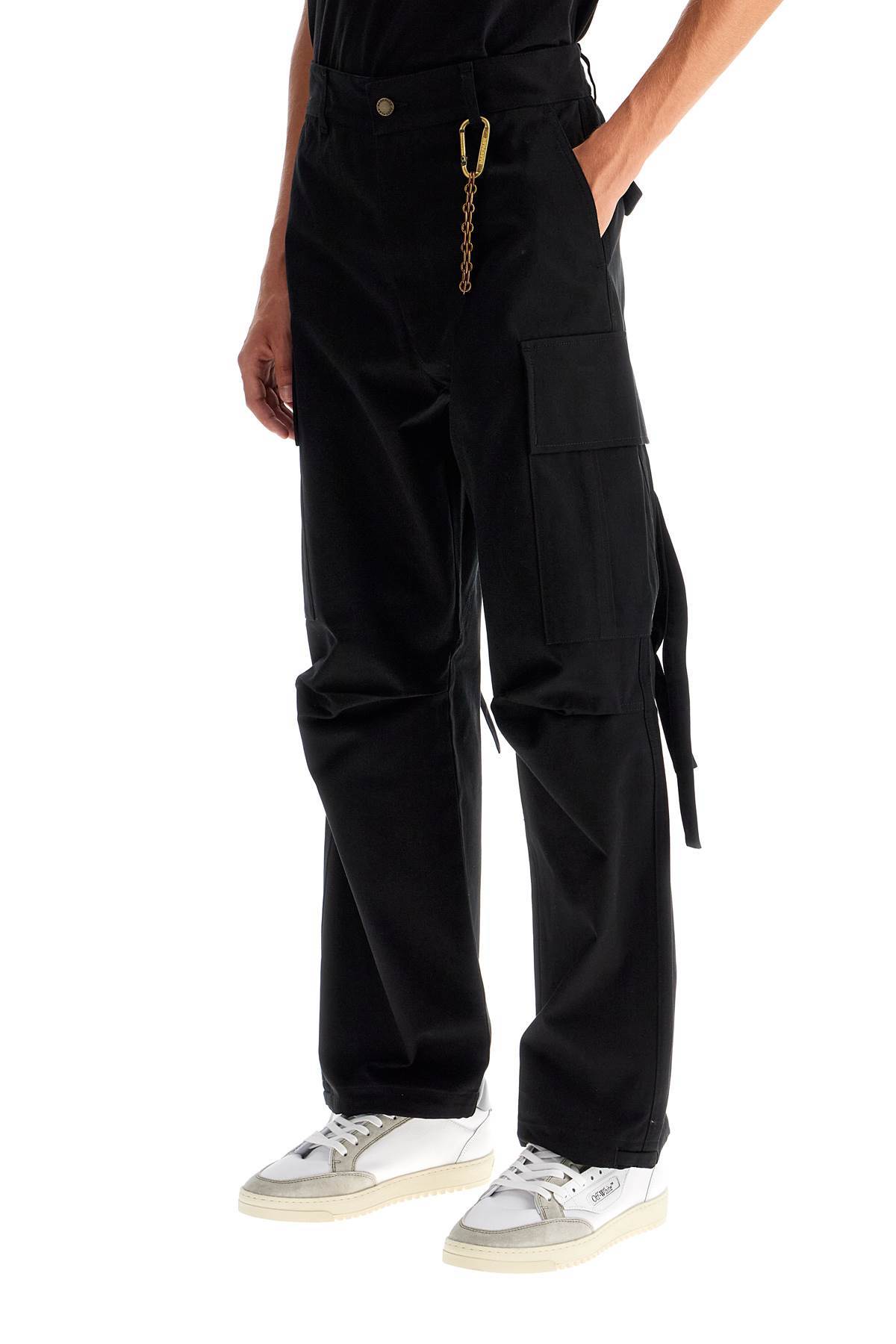 Darkpark Laurent Saint Laurent Cargo Pants In Black