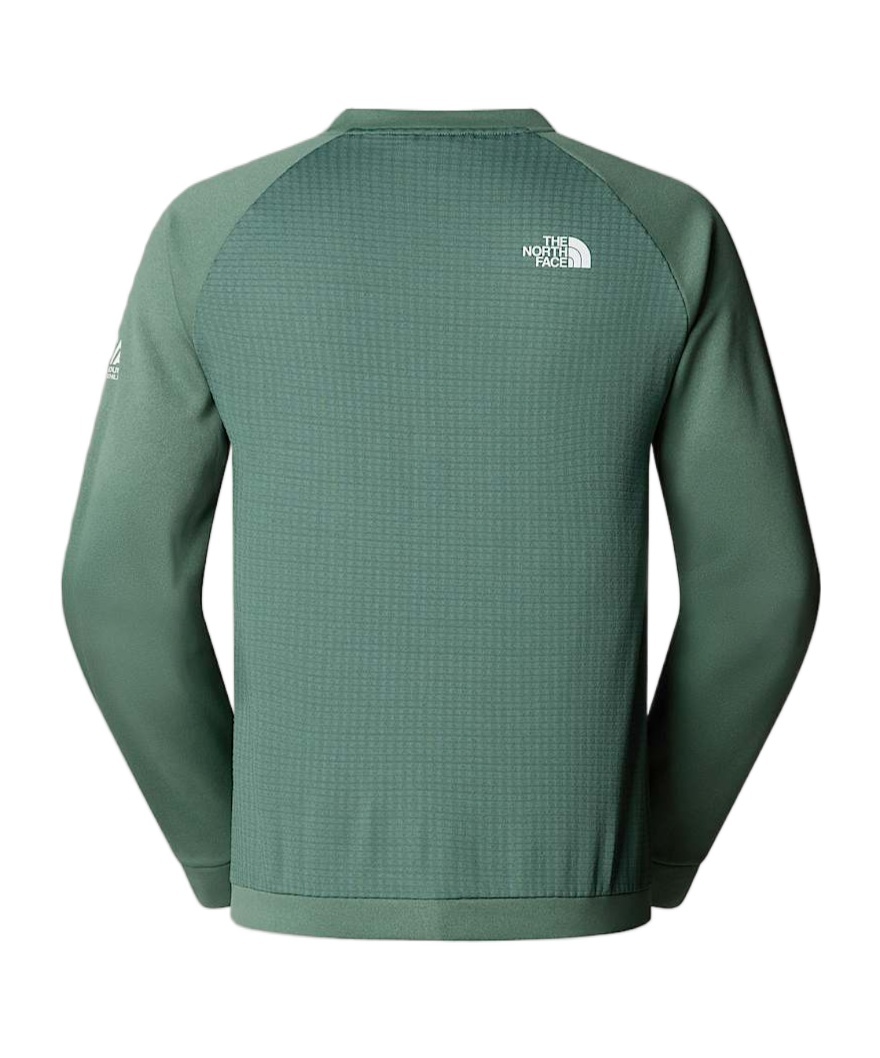 The North Face Mens Mountain Athletics Fleece Sweatshirt In Green